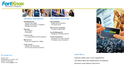 Desktop Screenshot of fortknoxnational.com